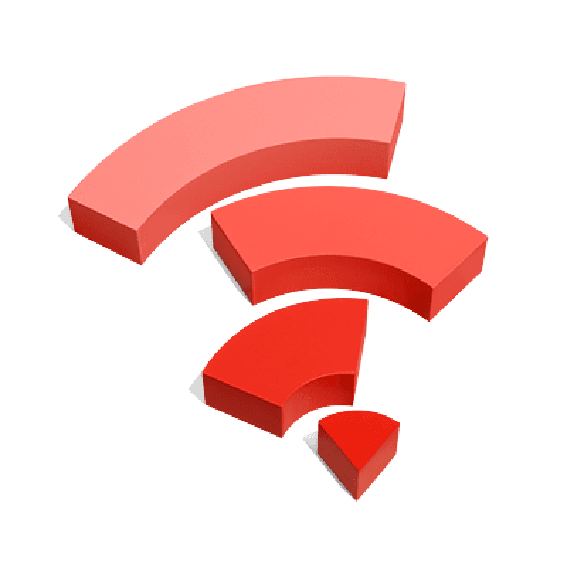 No internet connection